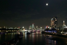 London by night.